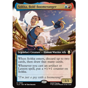 勇敢なブーメラン使い、サカ/Sokka, Bold Boomeranger Sokka, Bold Boomeranger | Avatar: The Last Airbender | Star City Games
